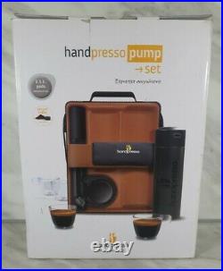 Handpresso Pump Set Espresso On The Go Travel Coffee Kit Portable Machine Rare