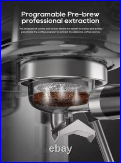 HiBREW 20Bar Semi Automatic Espresso Maker Temp Adjustable Cold Hot Macgine H10B