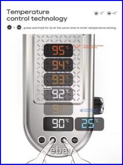 HiBREW 20Bar Semi Automatic Espresso Maker Temp Adjustable Cold Hot Macgine H10B