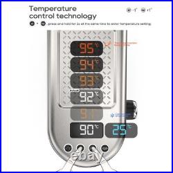 HiBREW Espresso Coffee Machine with Milk Frother, 20Bar Pump, Programable, Steel