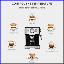 HiBREW H5 Coffee Machine 20 Bar Espresso Semi Automatic Expresso Cappuccino UK