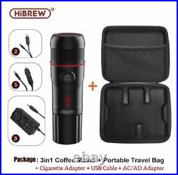 HiBREW Portable Coffee Machine for Car & Home DC12V Expresso Coffee Maker