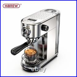 HiBREW Semi Automatic Coffee Machine Super Slim Coffee Maker Cappuccino H10B UK