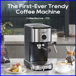 HiBREW Semi Automatic Espresso Coffee Machine Precise PID Temperature Control HiBREW Semi Automatic Espresso Coffee Machine Precise PID Temperature Control