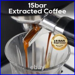 HiBREW Semi Automatic Espresso Coffee Machine Precise PID Temperature Control