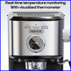 HiBREW Semi Automatic Espresso Coffee Machine Precise PID Temperature Control