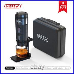 Hibrew Portable Coffee Machine Car & Home DC12V Espresso Maker, Compatible with