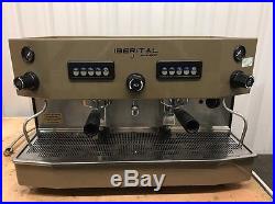 Iberital Junior 27 Commercial Cappuccino Espresso Coffee Machine 2 Group