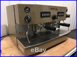 Iberital Junior 27 Commercial Cappuccino Espresso Coffee Machine 2 Group