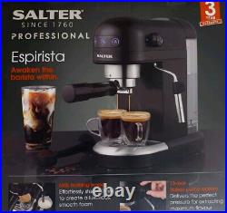 Introducing the Salter Professional EK5240BO Espirista Coffee Machine with Milk