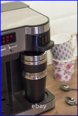Jack Stonehouse Stainless Steel 15 Bar Combi Espresso & Filter Coffee Machine