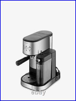 John Lewis Stainless Steel Pump Espresso Coffee Machine/Milk Frother X Demo Boxe