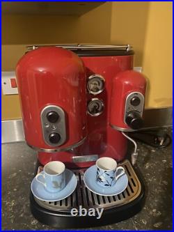 KITCHEN AID ARTISAN COFFEE MACHINE Red