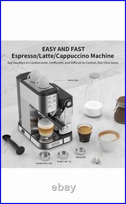 KOTLIE 20Bar One Touch Coffee Machine for Espresso, Cappuccino & Latte