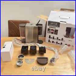 KOTLIE AC-513K 4 in 1 19 Bar Espresso Coffee Machine Brown/Silver