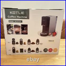 KOTLIE AC-513K 4 in 1 19 Bar Espresso Coffee Machine Brown/Silver