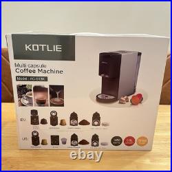 KOTLIE AC-513K 4 in 1 19 Bar Espresso Coffee Machine Brown/Silver