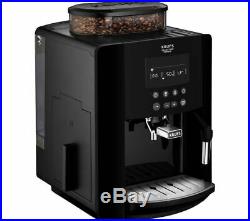KRUPS Arabica Digital Espresso EA817040 Bean to Cup Coffee Machine Black