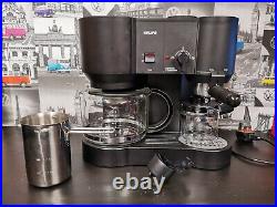 KRUPS CafePresso 10 Plus Espresso And Cappuccino Maker Filter Coffee 10+ Cups
