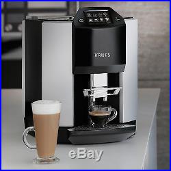 KRUPS EA9010 Espresseria One Touch Bean to Cup Coffee Espresso Machine Silver