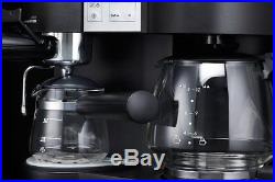 KRUPS XP1600 Coffee Maker and Espresso Machine Combination, Black New