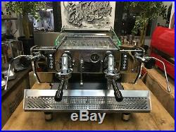 Kees Van Der Westen Mirage Duette 2 Group Black Espresso Coffee Machine Cafe Cup
