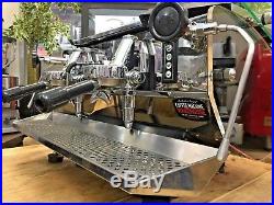 Kees Van Der Westen Mirage Duette 2 Group Black Silver Espresso Coffee Machine