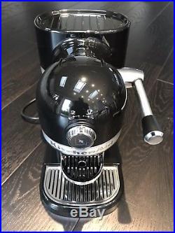 KitchenAid Espresso Artisan Onyx Black Coffee Machine Hardley Used