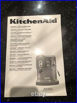 Kitchen Aid Black Artisan coffee machine