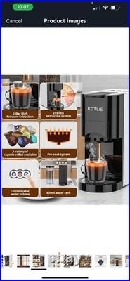 Kotlie multi Capsule Coffee Machine 4 In 1 Kotlie multi Capsule Coffee Machine 4 In 1