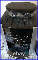 Krups Arabica Espresso Ea811840 Bean To Cup Coffee Machine Black & Silver