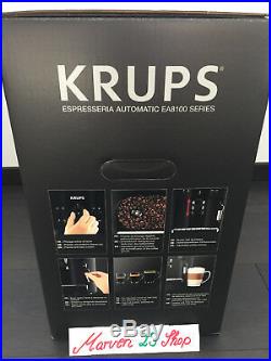 Krups EA 8108 fully automatic Espresso coffee machine black, from Germany