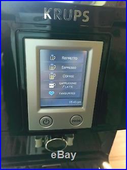 Krups Ea8500 Bean To Cup Coffee Machine Espresso Latte Just Been Krups Serviced