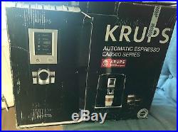 Krups Ea8500 Bean To Cup Coffee Machine Espresso Latte Just Been Krups Serviced