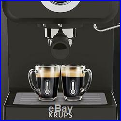 Krups Opio Steam and Pump Espresso Coffee Machine Automatic XP320840 Black