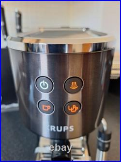 Krups Virtuoso + Pump Espresso Coffee Machine Black Stainless Steel Krups Virtuoso + Pump Espresso Coffee Machine Black Stainless Steel