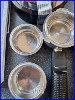 Krups Virtuoso + Pump Espresso Coffee Machine Black Stainless Steel Krups Virtuoso + Pump Espresso Coffee Machine Black Stainless Steel