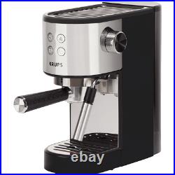 Krups XP442C40 Virtuoso Espresso Coffee Machine 15 bar Silver New from AO