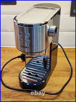 Krups XP44 Pump Espresso Virtuoso Milk Frother Ground / Soft Pod Coffee Machine