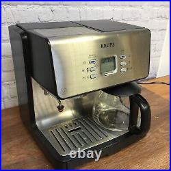 Krups Xp2070 10 Cup Coffee And Espresso Maker Machine