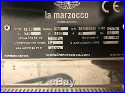 La Marzocco Coffee Espresso Machine FB/80 Bro Chrome with Accessories & Manual