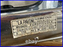 La Pavoni Espresso Machine Chrome Coffee Maker Lowest Price On Ebay