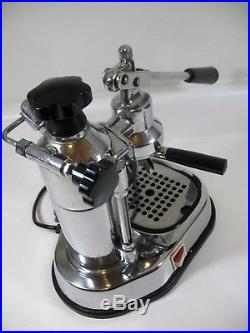 La Pavoni Europiccola Chrome Lever Style Coffee Espresso Tea Machine Italy