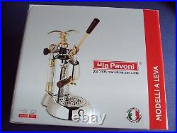 La Pavoni Europiccola/Professional Espresso Machine, Original Packaging, Hand + Thermometer Conversion