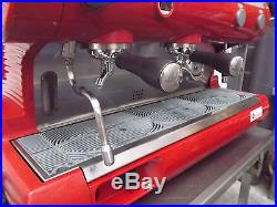 La Pavoni Semi Auto 2 Head Group Espresso Coffee Machine Double Station £800+V