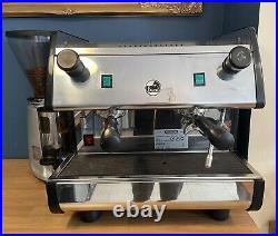 La Pavoni professional espresso coffee machine with Mazzer Luigi coffee grinder