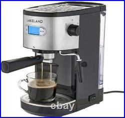 Lakeland 3-In-1 Espresso Maker Ground Coffee NX and ESE Pods Compatible with Nes