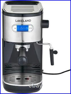 Lakeland 3-In-1 Espresso Maker Ground Coffee NX and ESE Pods Compatible with Nes