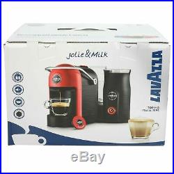 Lavazza 18000230 Jolie Plus Coffee Machine with MilkEasy Milk Frother, White