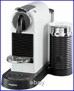 Magimix Nespresso Citiz Coffee Machine with Aeroccino White 3 Year Guarantee